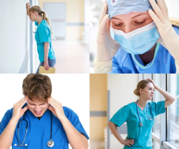 Soignants sous tension et fatigue